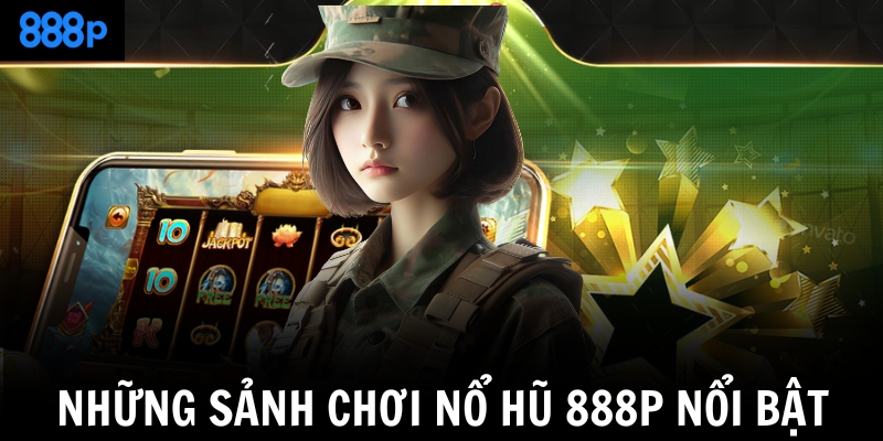 Những sảnh chơi nổ hũ 888P nổi bật